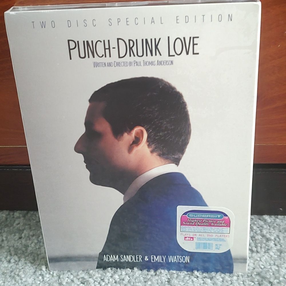 Punch Drunk Love 2 DVD special Edition Adam Sandler Emily Watson NEW Sealed 2003